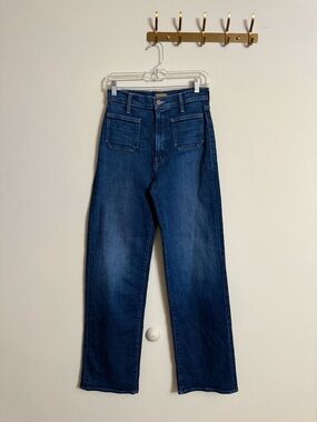 MOTHER Patch Pocket Rambler Zip Sneak These Boots Are Made For Walking Jeans 26